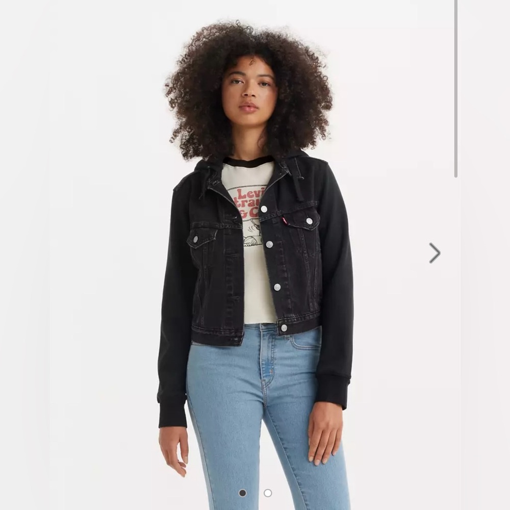 Levi's Women's Black Denim Jacket size Small